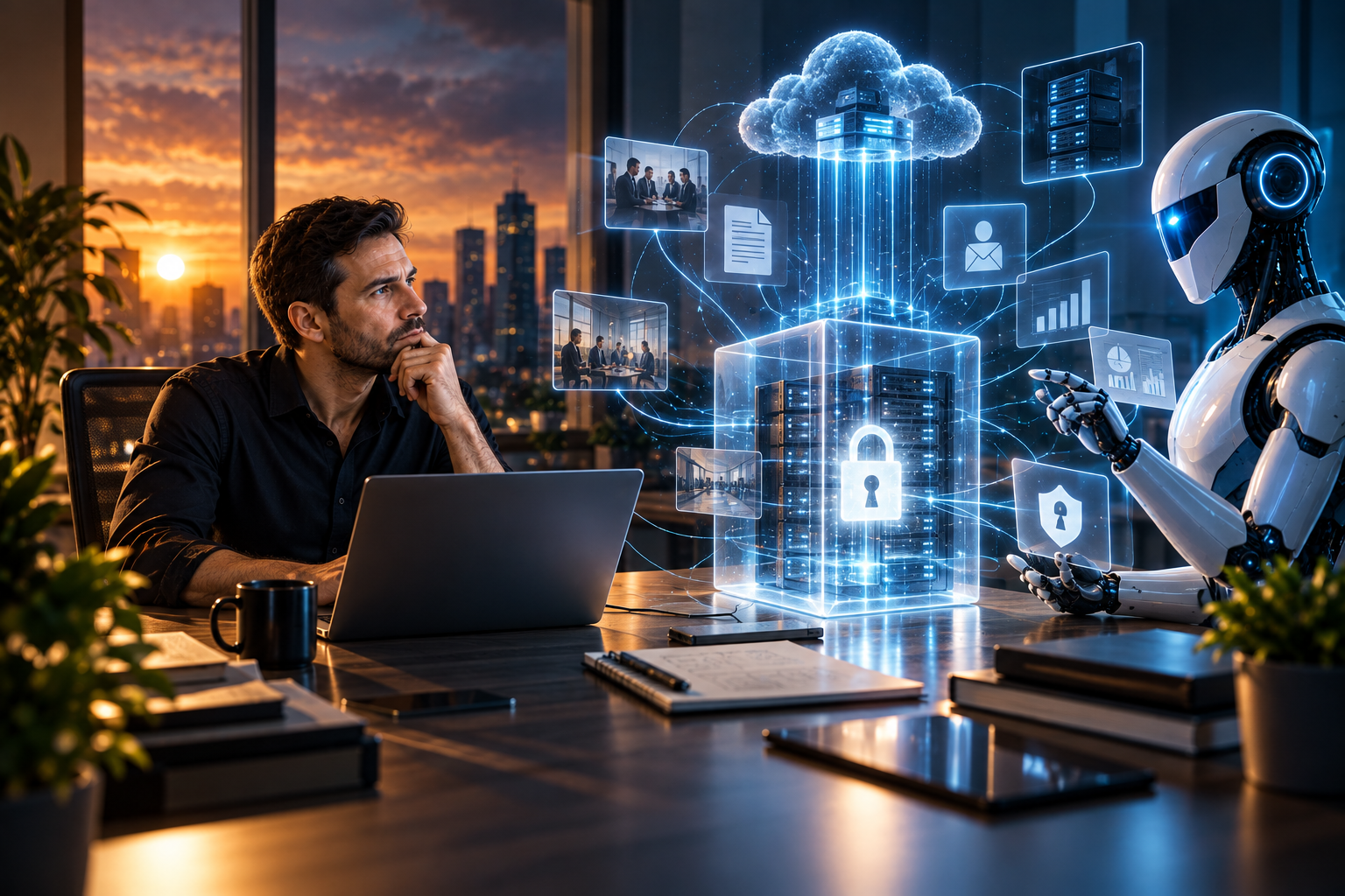If AI Builds Your Company, Who Protects Your Data?